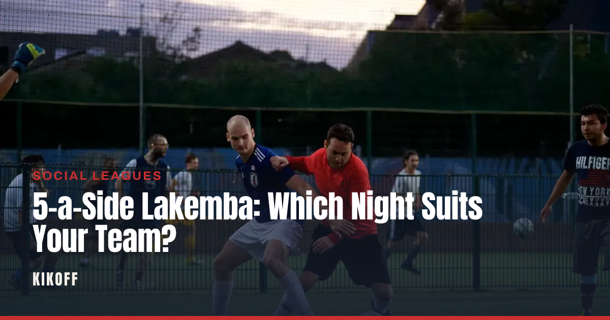 Players competing on a floodlit caged 5-a-side pitch at night in Lakemba